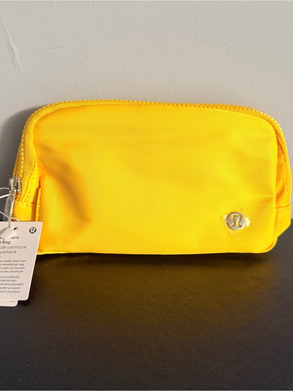 lululemon athletica Bright Yellow Cosmetic Pouch